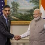 Sundar Pichai and PM Narendra Modi discuss AI and Digital India in New York.